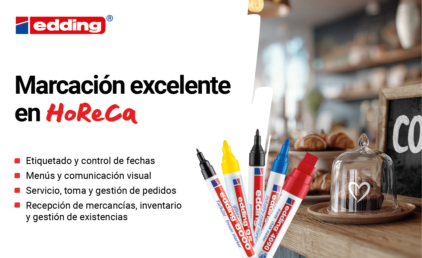Marcación edding