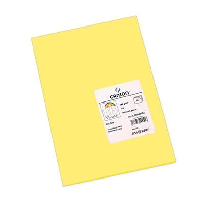 Cartolina Iris A3 185g groc llimona (pack 50)