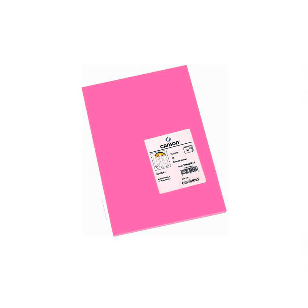 Cartolina Iris A3 185g rosa (pack 50)
