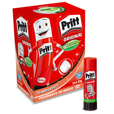 Barra de pegamento Pritt lápiz 43g