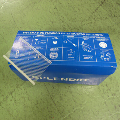 Navettes gancho final etiquetaje (caja 5000)