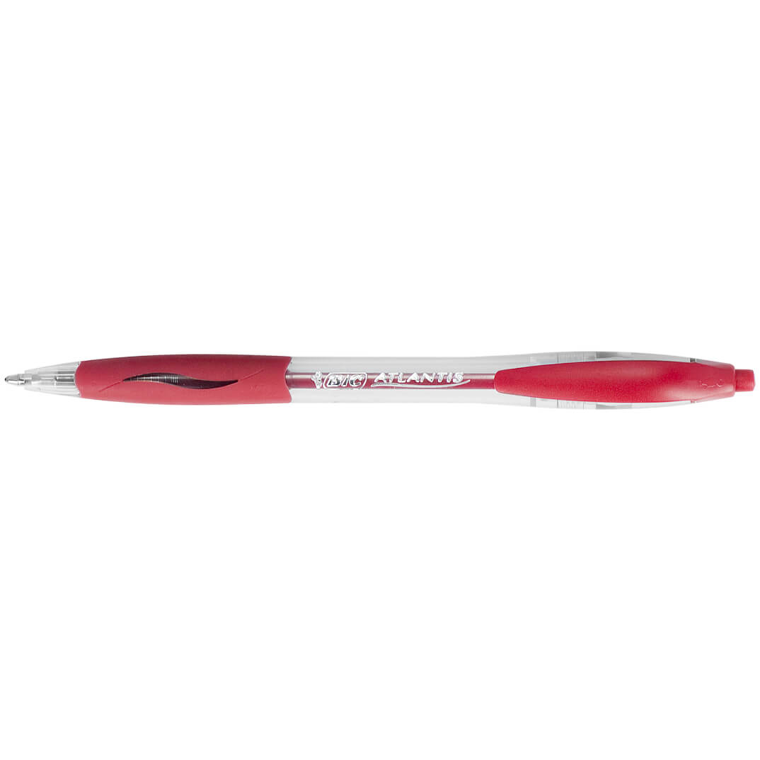 Bolígrafo Bic Atlantis rojo