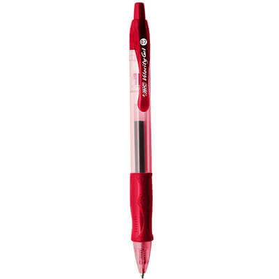 Roller Bic velocity gel rojo