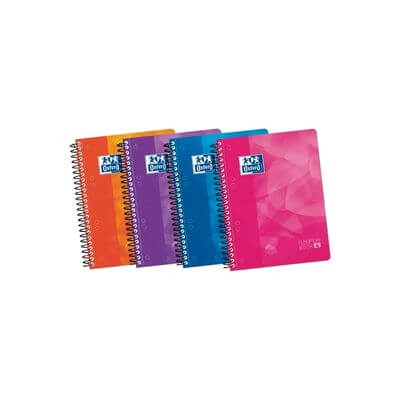 Cuaderno Oxford European A5 C5 120 h surtido