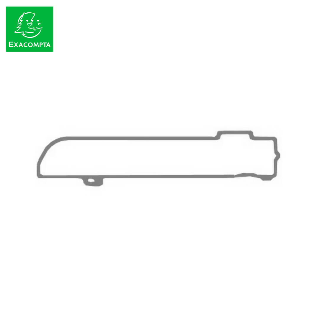 Separador longitudinal A4 hztal gris claro set 2