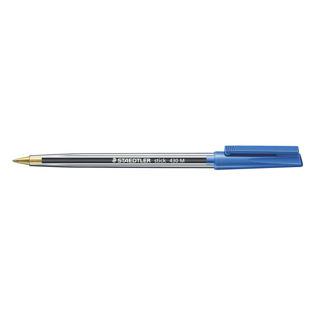 Bolígrafo Staedtler punta normal azul