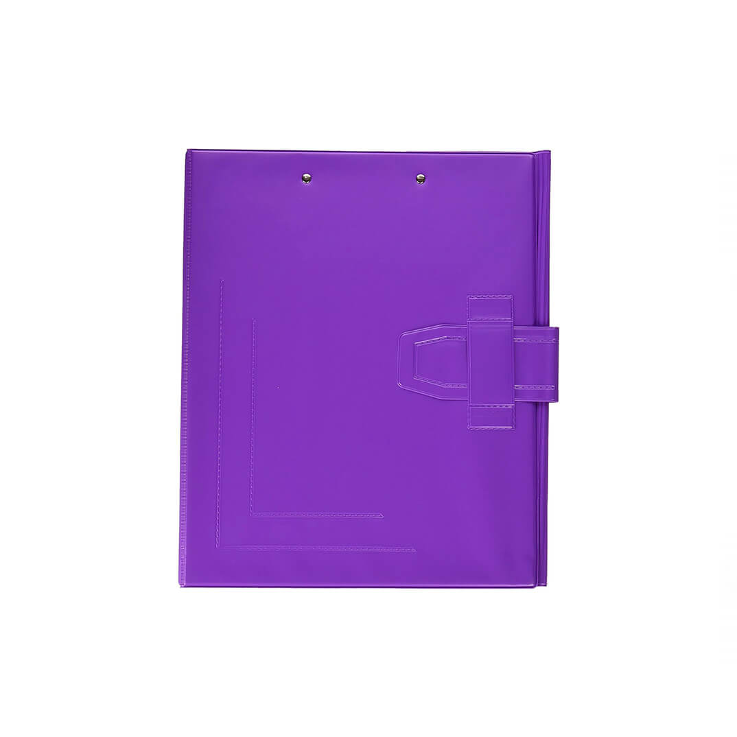 Carpeta 4 anelles PVC Foli Miniclip violeta
