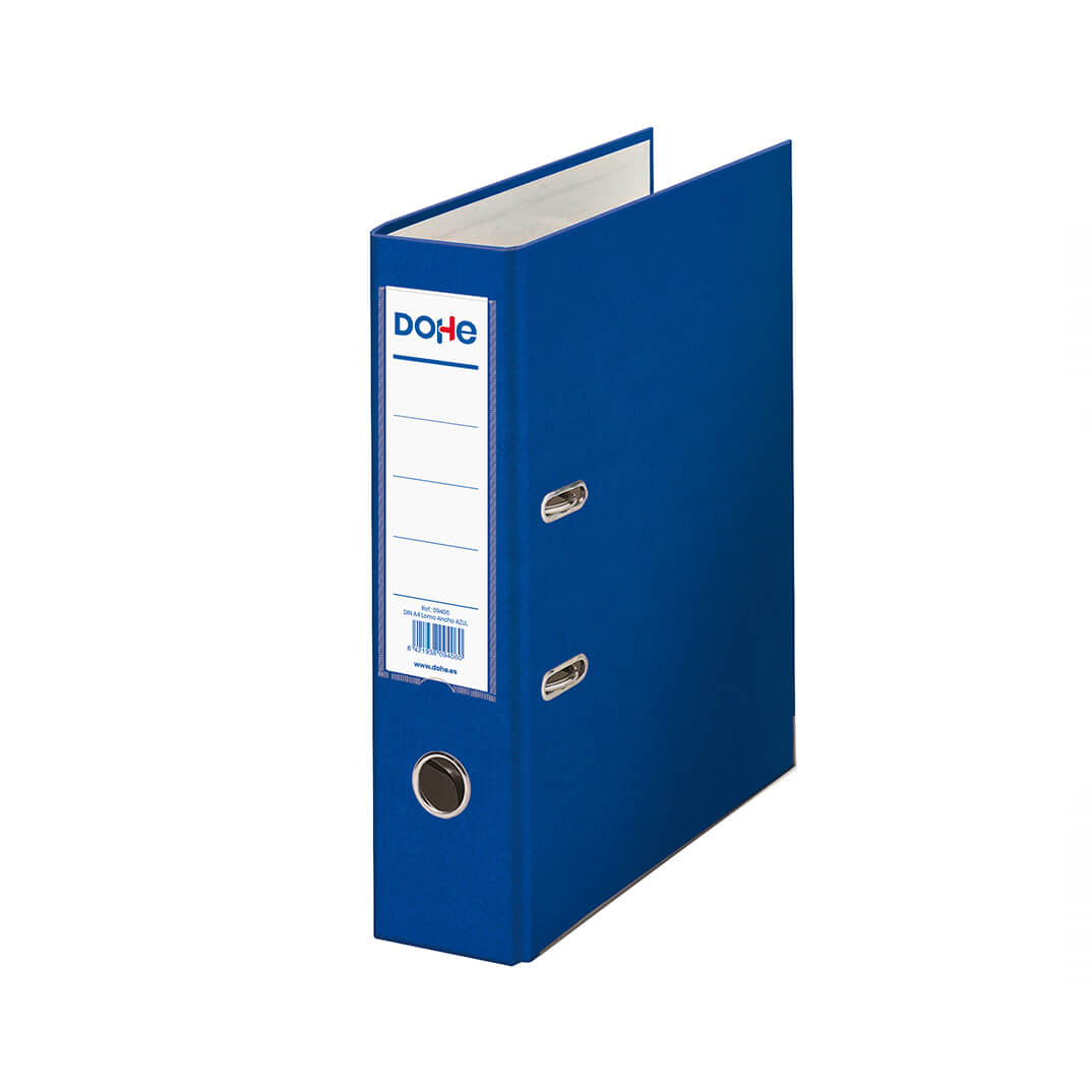 Arxivador Dohe A4 llom ample blau