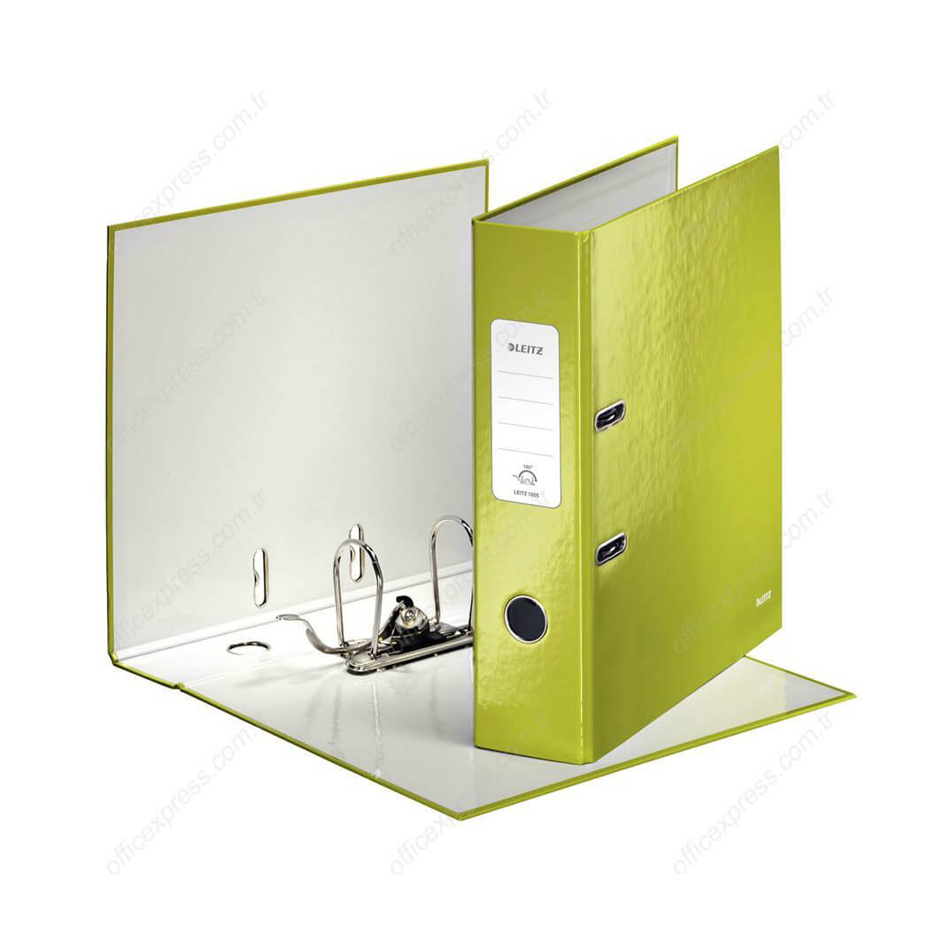 Archivador Leitz WOW 180° verde