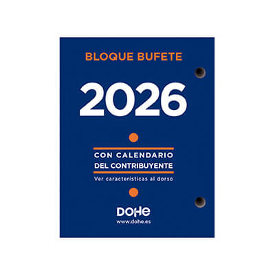 Bloc sobretaula Dohe Castellà 85x110mm