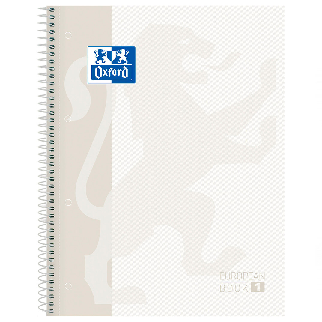 Quadern Oxford European A4 C5 blanc 80 fulls
