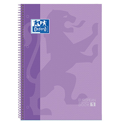 Quadern Oxford European A4 C5 malva 80 fulls