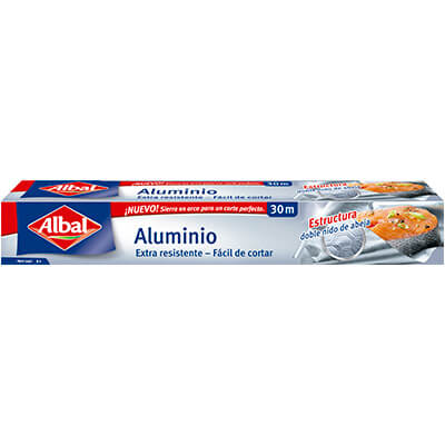 Rollo Albal papel aluminio 30 metros