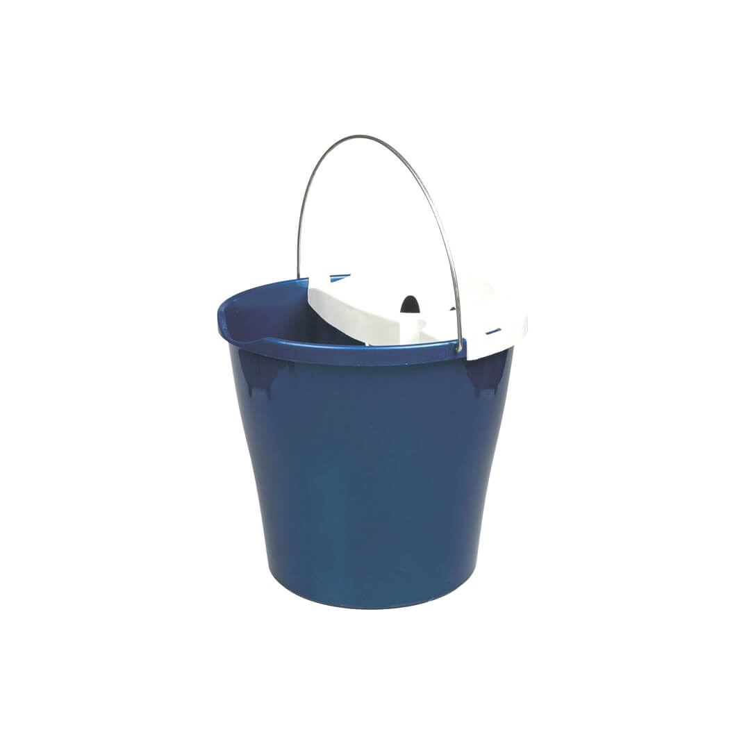 Cubo plástico con escurridor 12 litros