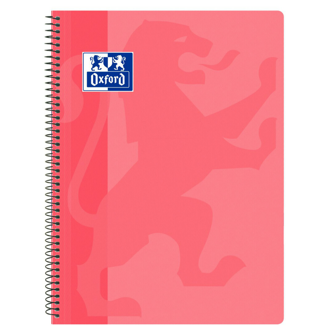Cuaderno Oxford Classic tapas plástico rosa chicle