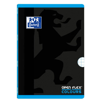 Llibreta grapada Open Flex Colours blava