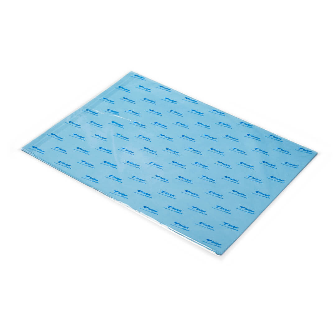 Paper de seda azul turquesa 51 x 76cm (25 fulls)