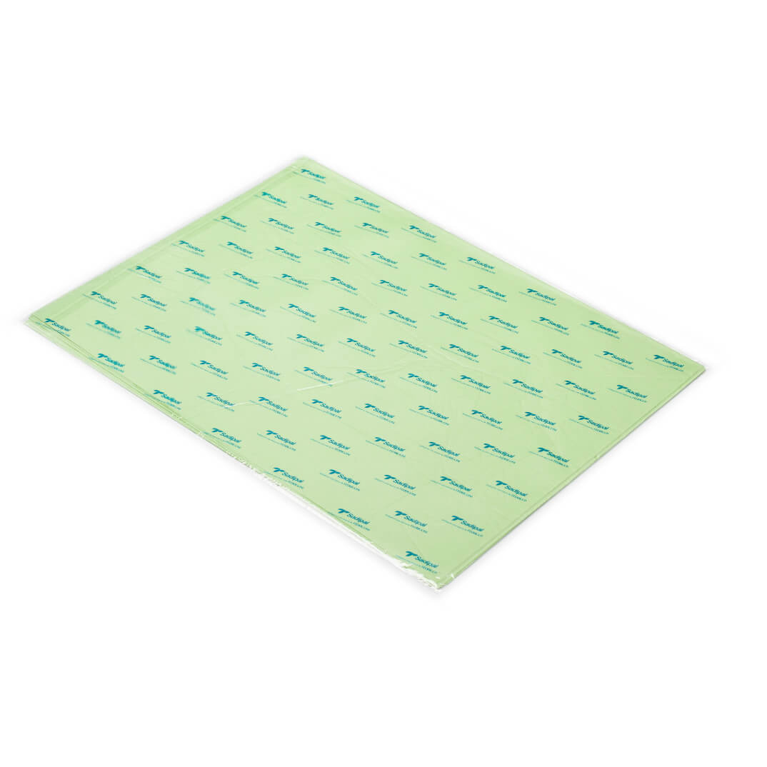 Paper de seda verd pàlid 51 x 76cm (25 fulls)