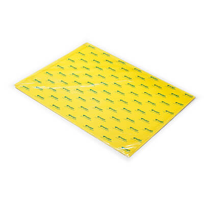 Papel de seda amarillo 51 x 76cm (25 hojas)
