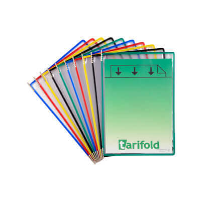 Paquet 10 fundes classificador Tarifold variades