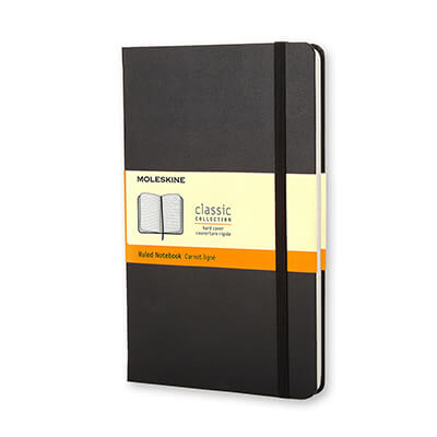 Quadern Moleskine QP060 gran tapa dura L ratlles