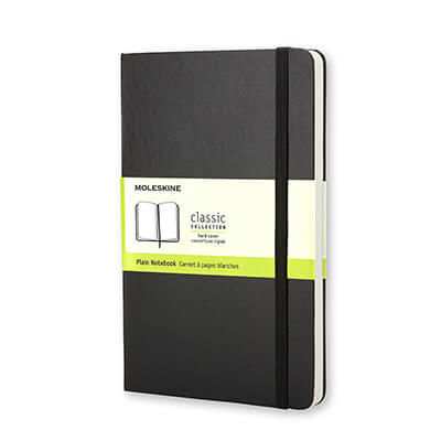Cuaderno Moleskine QP062 grande tapa dura L lisa