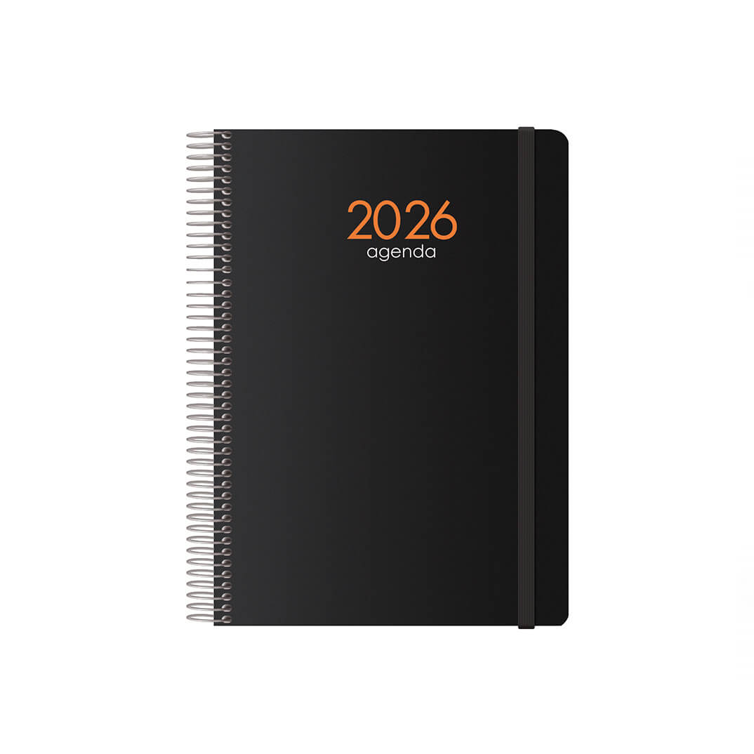 Agenda Dohe Syncro D/P 15x21 negre