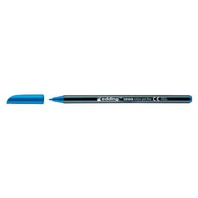 Retolador edding 1200 blau clar