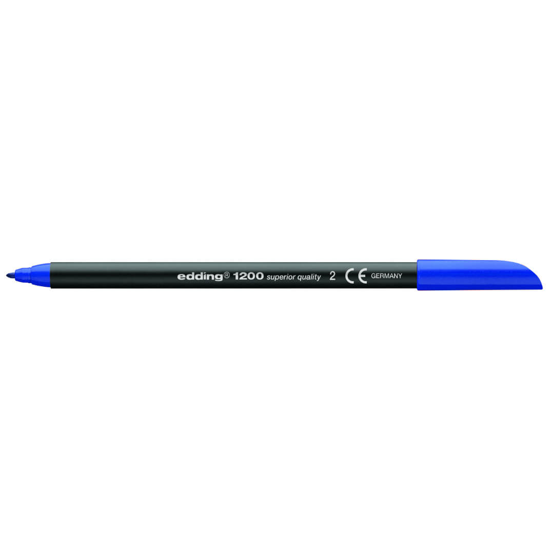 Rotulador edding 1200 azul oscuro
