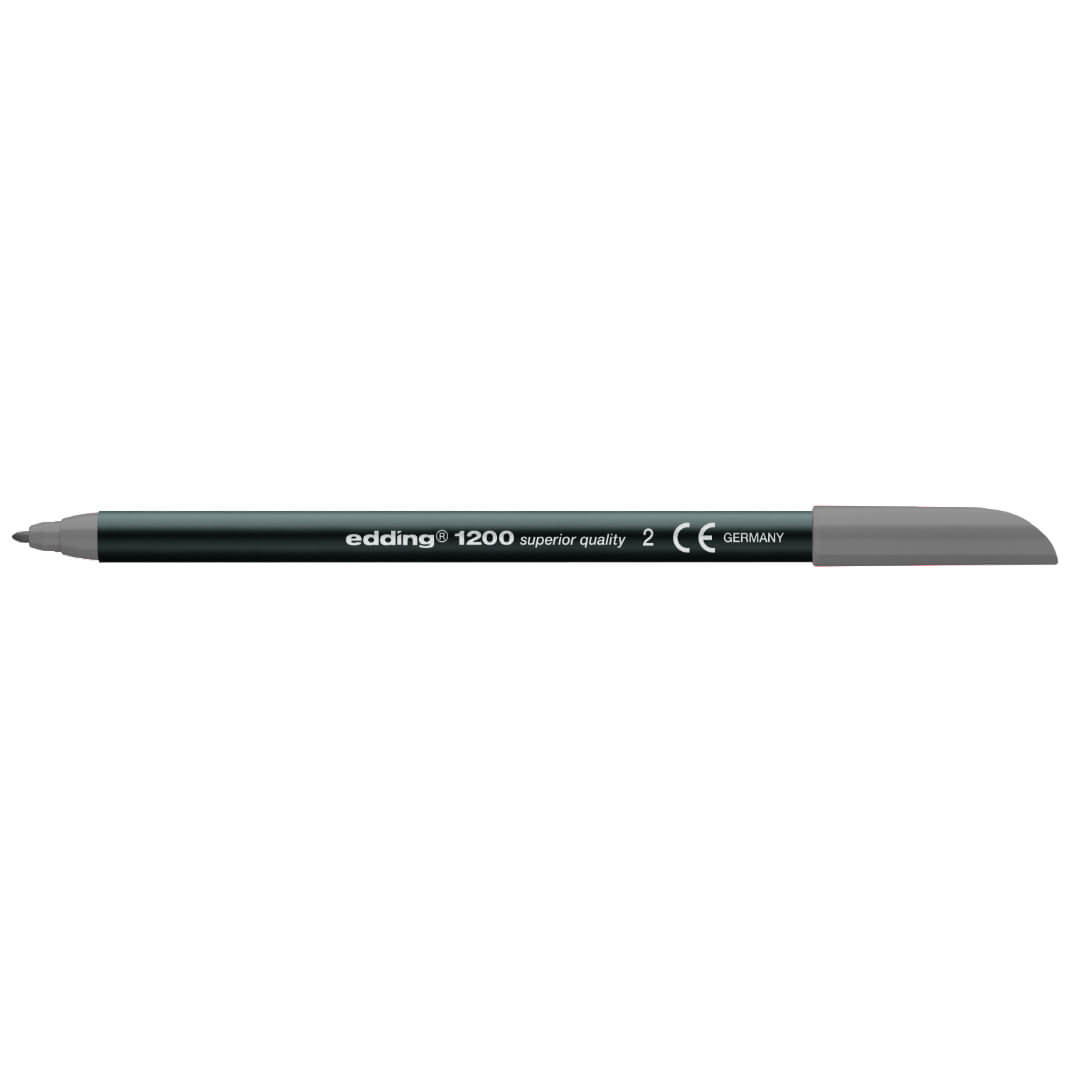 Retolador edding 1200 gris