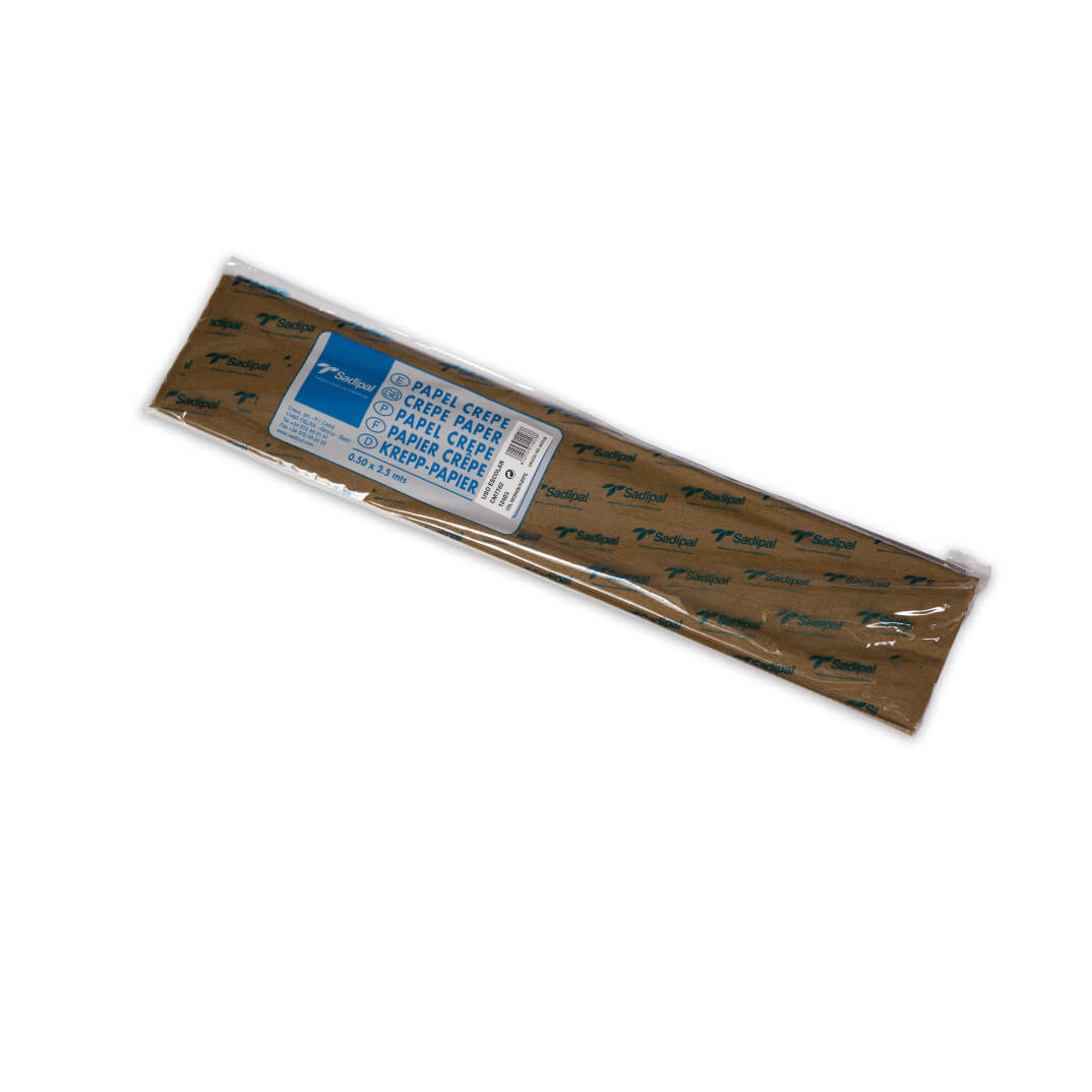 Rotllo Paper crepe marró fort 50 x 250cm