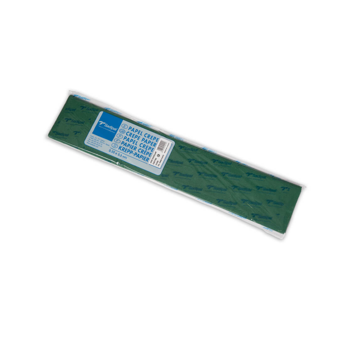 Rotllo Paper crepe verd molsa  50 x 250cm
