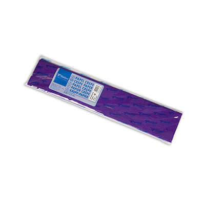 Rollo papel crepe morado 50 x 250cm