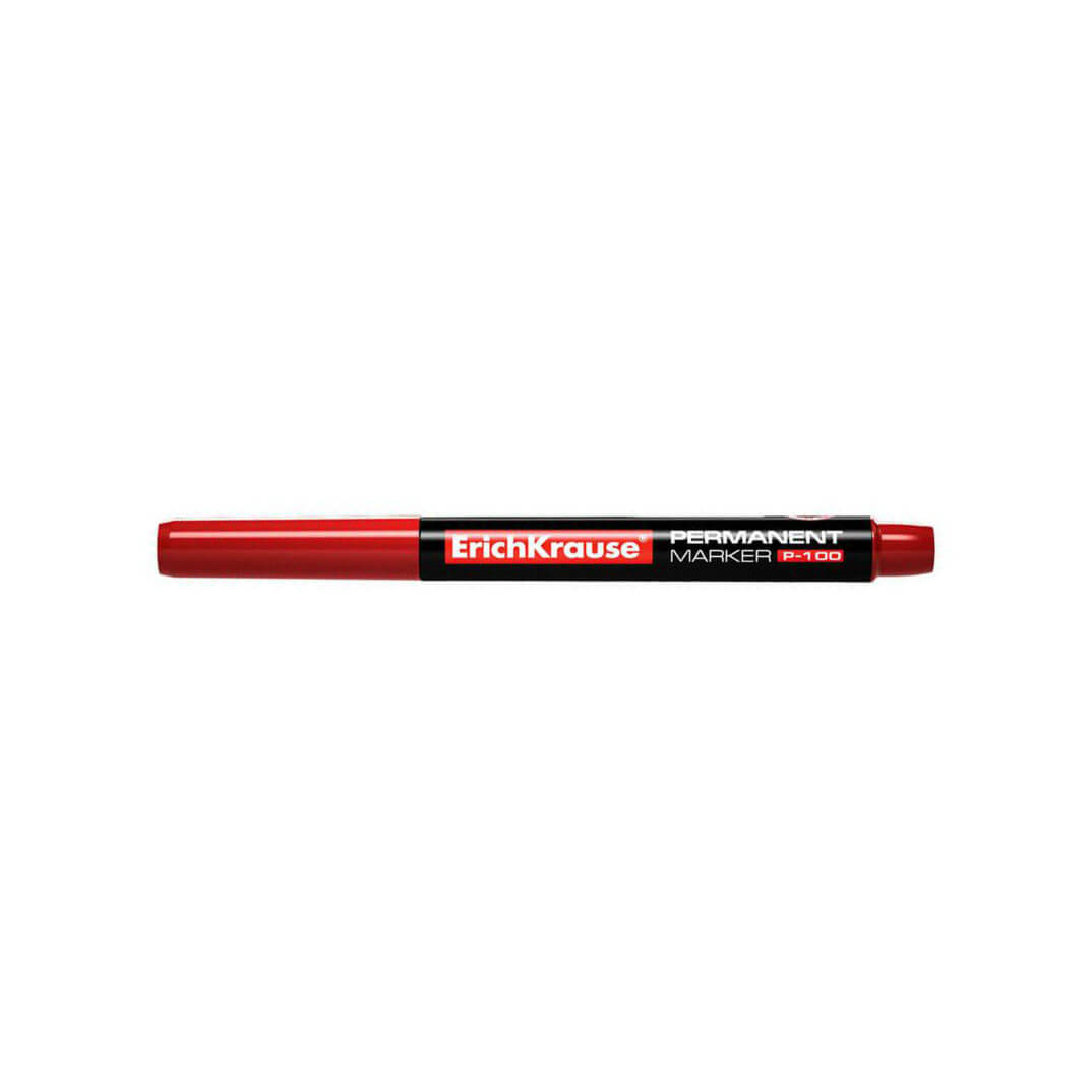 Rotulador permanente P100 Marker rojo