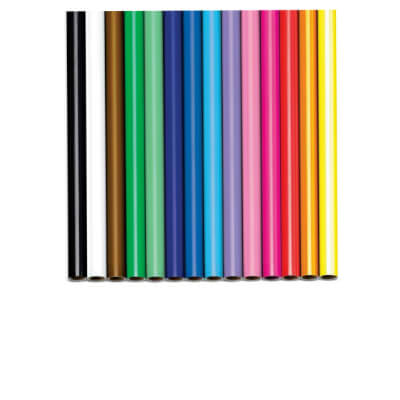 Rollo papel charol semiperforado 50x65 verde