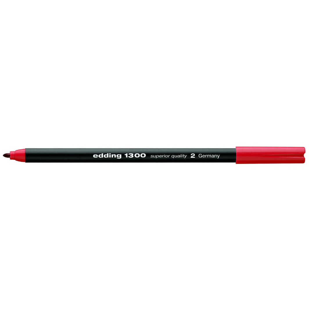 Rotulador edding 1300 rojo