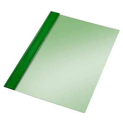 Dosier fastener Folio tira completa verde