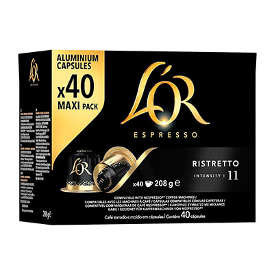 Marcilla l´Or espresso Ristretto 50 cápsulas café
