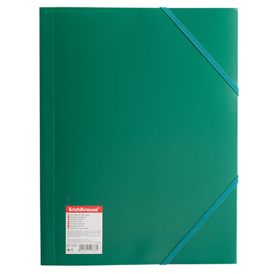 Carpeta gomas polipropileno verde A4