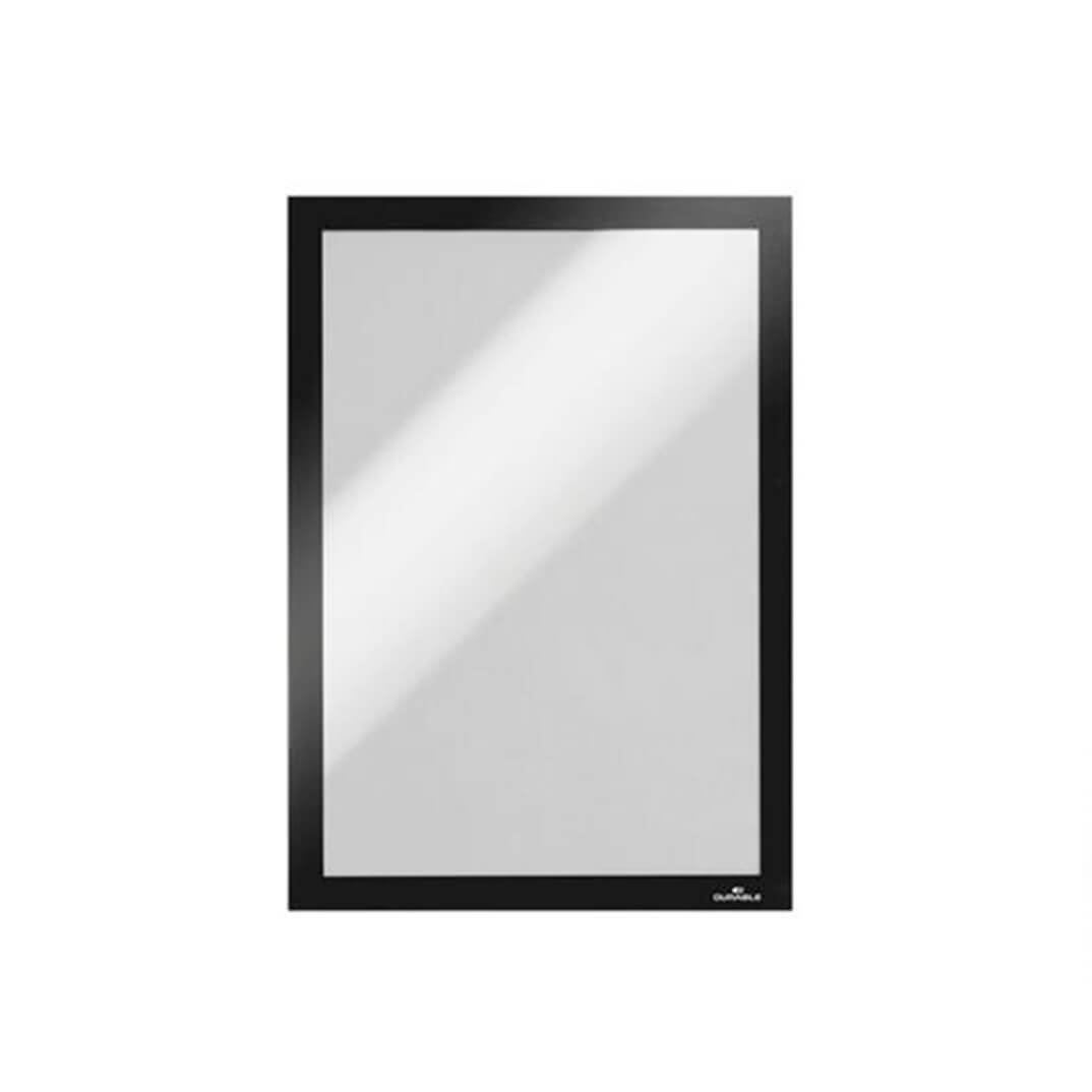 Marc autoadhesiu Duraframe A4 Big Pack negre