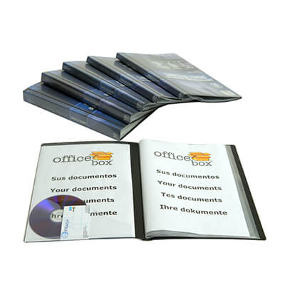 Carpeta 60 fundas personalizable hfp