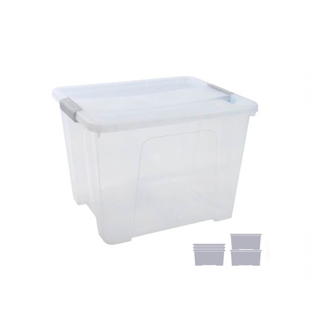 Caixa magatzematge amb tapa Arxiu 2000 32 litres