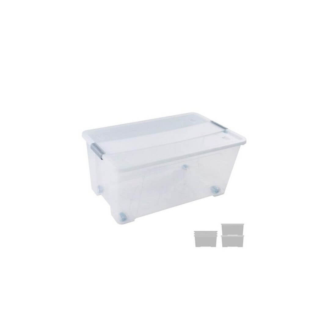 Caixa magatzematge amb tapa Arxiu 2000 61 litres
