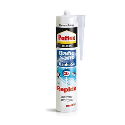 Pattex silicona baño sano 280ml