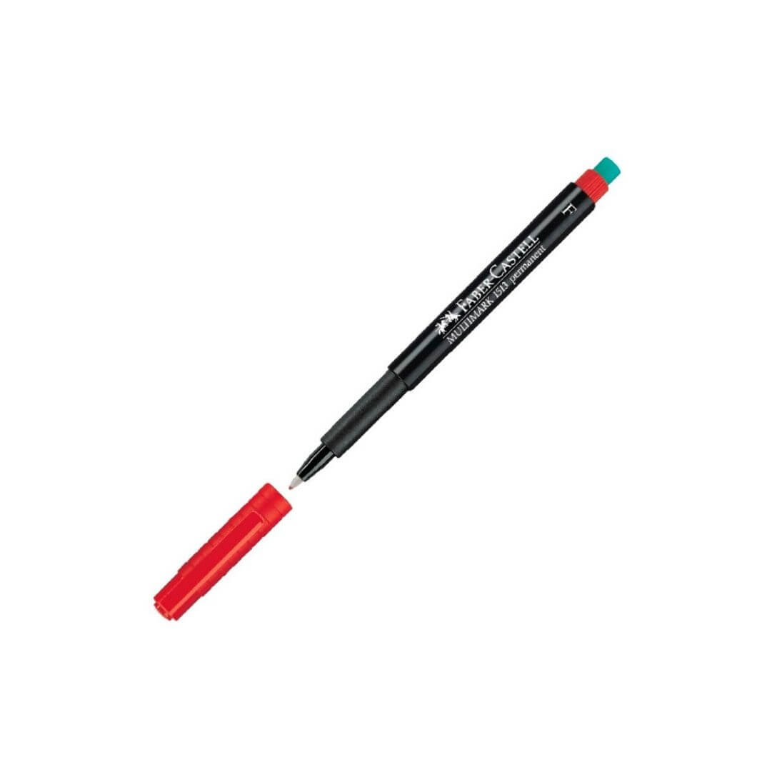 Retolador Multimark F vermell