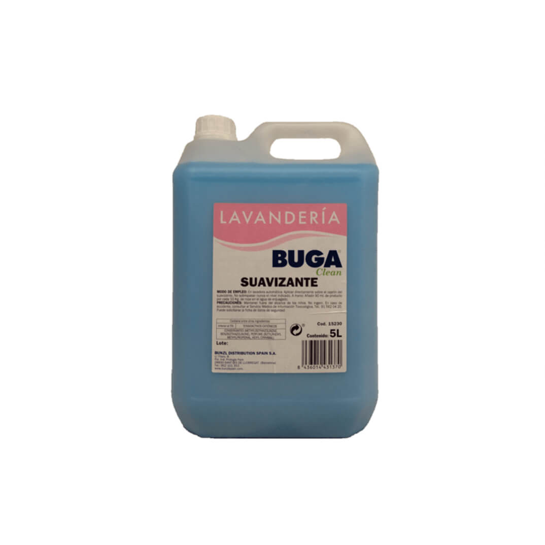 Garrafa 5 litres suavitzant tèxtil Buga Clean