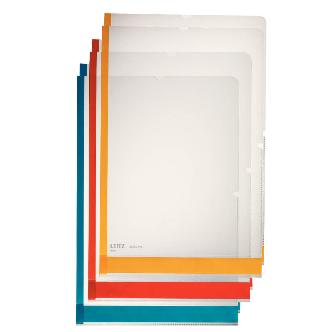 Pack 6 dossier A4 PP desk free apaïsat