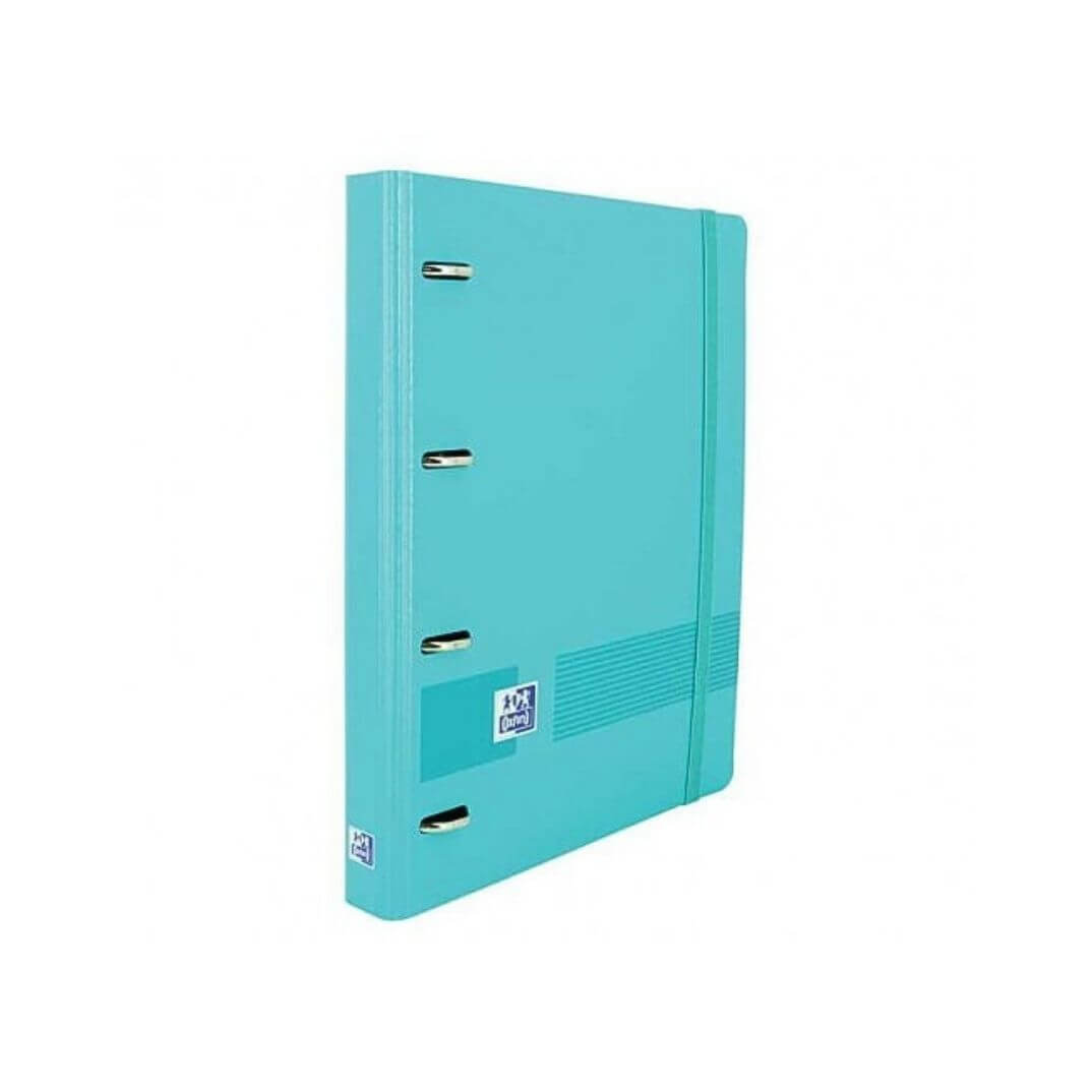 Carpeta amb recanvi Oxford A4 4a 35mm 100h aqua
