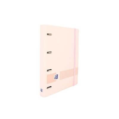 Carpeta amb recanvi Oxford A4 4a 35mm 100h rosa