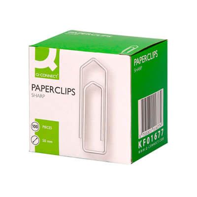 Clips niquelats núm.4 50mm (100u)